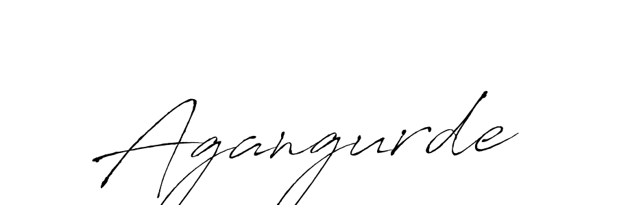 if you are searching for the best signature style for your name Agangurde. so please give up your signature search. here we have designed multiple signature styles  using Antro_Vectra. Agangurde signature style 6 images and pictures png