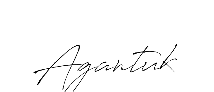 You should practise on your own different ways (Antro_Vectra) to write your name (Agantuk) in signature. don't let someone else do it for you. Agantuk signature style 6 images and pictures png