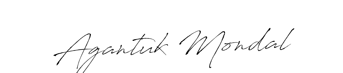 It looks lik you need a new signature style for name Agantuk Mondal. Design unique handwritten (Antro_Vectra) signature with our free signature maker in just a few clicks. Agantuk Mondal signature style 6 images and pictures png