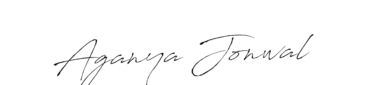 Also we have Aganya Jonwal name is the best signature style. Create professional handwritten signature collection using Antro_Vectra autograph style. Aganya Jonwal signature style 6 images and pictures png