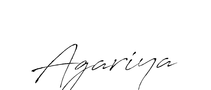 Create a beautiful signature design for name Agariya. With this signature (Antro_Vectra) fonts, you can make a handwritten signature for free. Agariya signature style 6 images and pictures png