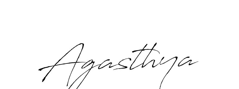 How to make Agasthya signature? Antro_Vectra is a professional autograph style. Create handwritten signature for Agasthya name. Agasthya signature style 6 images and pictures png