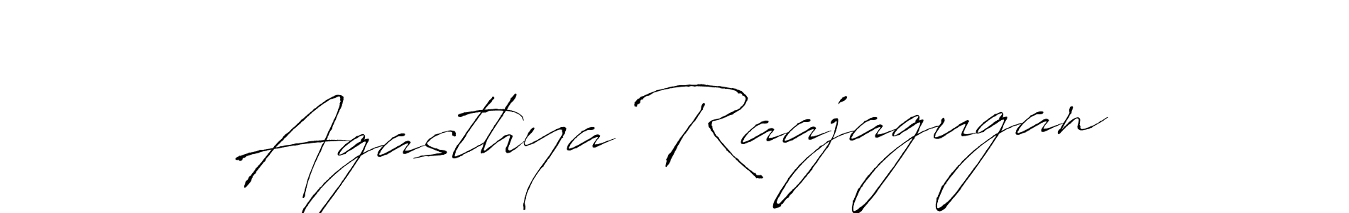 Agasthya Raajagugan stylish signature style. Best Handwritten Sign (Antro_Vectra) for my name. Handwritten Signature Collection Ideas for my name Agasthya Raajagugan. Agasthya Raajagugan signature style 6 images and pictures png