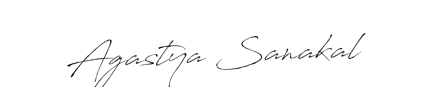 This is the best signature style for the Agastya Sanakal name. Also you like these signature font (Antro_Vectra). Mix name signature. Agastya Sanakal signature style 6 images and pictures png