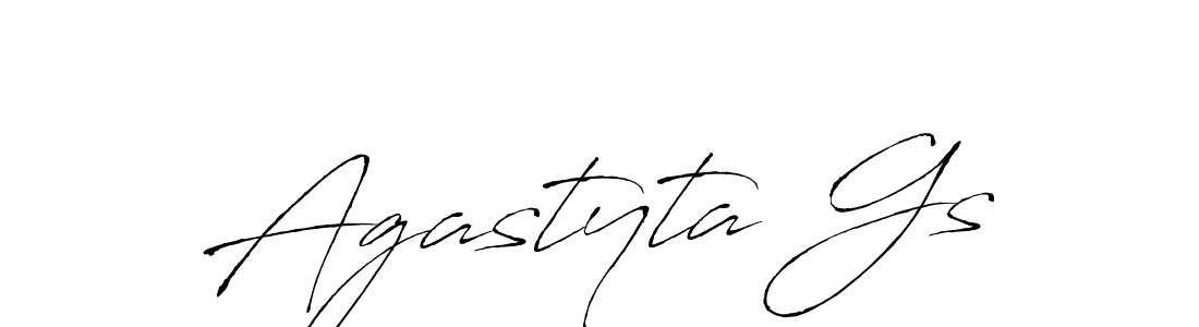 Make a beautiful signature design for name Agastyta Gs. Use this online signature maker to create a handwritten signature for free. Agastyta Gs signature style 6 images and pictures png