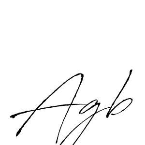 The best way (Antro_Vectra) to make a short signature is to pick only two or three words in your name. The name Agb include a total of six letters. For converting this name. Agb signature style 6 images and pictures png