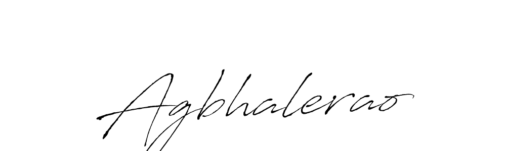 Create a beautiful signature design for name Agbhalerao. With this signature (Antro_Vectra) fonts, you can make a handwritten signature for free. Agbhalerao signature style 6 images and pictures png