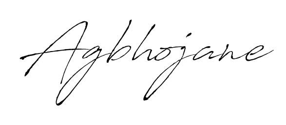 Create your official email sign-off with Agbhojane name in Antro_Vectra style. Crisp, clean, and perfectly legible across all screens. Agbhojane signature style 6 images and pictures png