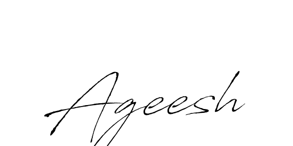 Create a beautiful signature design for name Ageesh. With this signature (Antro_Vectra) fonts, you can make a handwritten signature for free. Ageesh signature style 6 images and pictures png