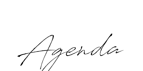 Use a signature maker to create a handwritten signature online. With this signature software, you can design (Antro_Vectra) your own signature for name Agenda. Agenda signature style 6 images and pictures png