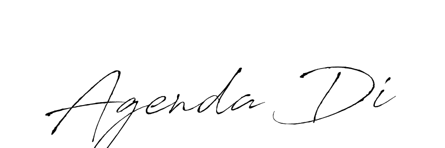 This is the best signature style for the Agenda Di name. Also you like these signature font (Antro_Vectra). Mix name signature. Agenda Di signature style 6 images and pictures png