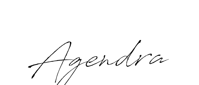 Create a beautiful signature design for name Agendra. With this signature (Antro_Vectra) fonts, you can make a handwritten signature for free. Agendra signature style 6 images and pictures png