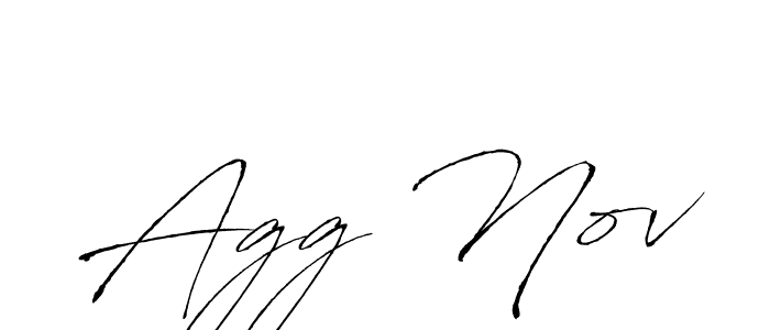 This is the best signature style for the Agg Nov name. Also you like these signature font (Antro_Vectra). Mix name signature. Agg Nov signature style 6 images and pictures png