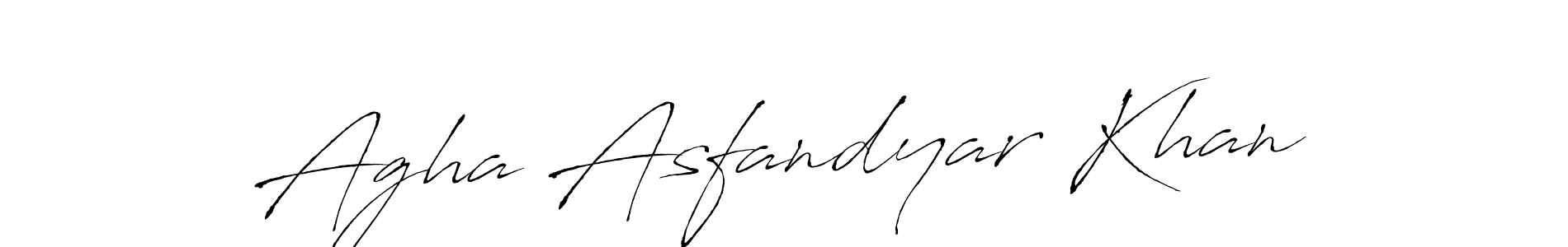How to make Agha Asfandyar Khan signature? Antro_Vectra is a professional autograph style. Create handwritten signature for Agha Asfandyar Khan name. Agha Asfandyar Khan signature style 6 images and pictures png
