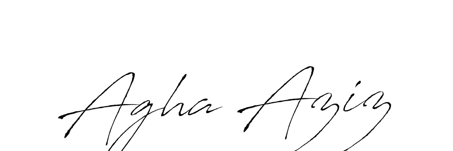 You should practise on your own different ways (Antro_Vectra) to write your name (Agha Aziz) in signature. don't let someone else do it for you. Agha Aziz signature style 6 images and pictures png