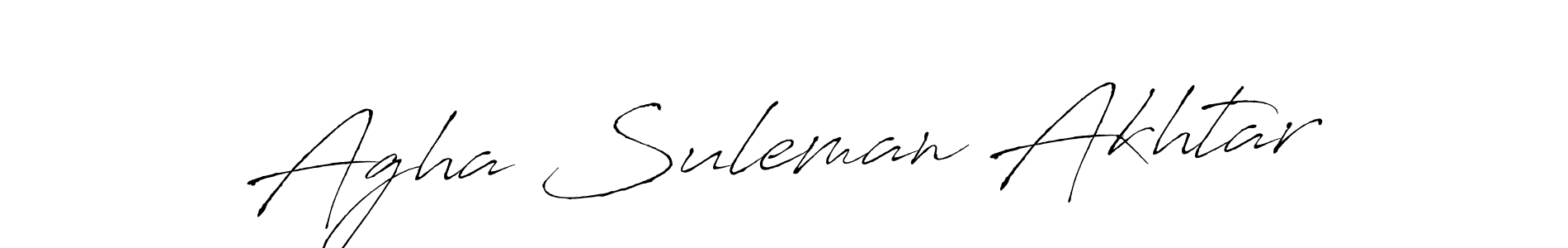 Use a signature maker to create a handwritten signature online. With this signature software, you can design (Antro_Vectra) your own signature for name Agha Suleman Akhtar. Agha Suleman Akhtar signature style 6 images and pictures png