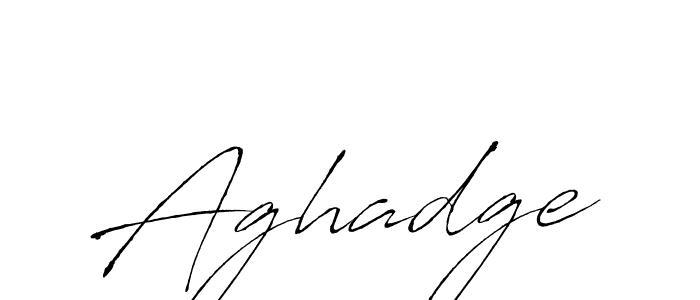 Create a beautiful signature design for name Aghadge. With this signature (Antro_Vectra) fonts, you can make a handwritten signature for free. Aghadge signature style 6 images and pictures png