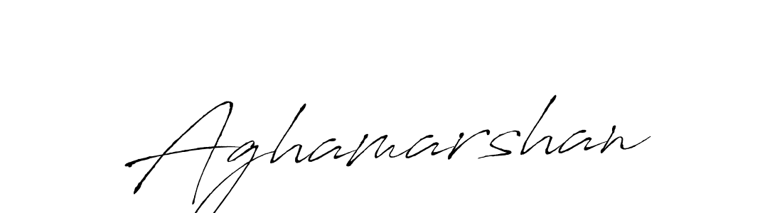 Design your own signature with our free online signature maker. With this signature software, you can create a handwritten (Antro_Vectra) signature for name Aghamarshan. Aghamarshan signature style 6 images and pictures png