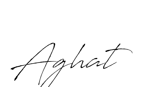 Aghat stylish signature style. Best Handwritten Sign (Antro_Vectra) for my name. Handwritten Signature Collection Ideas for my name Aghat. Aghat signature style 6 images and pictures png