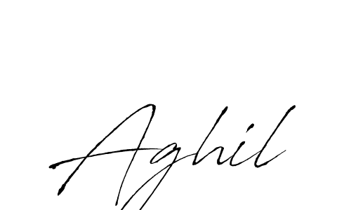 Antro_Vectra is a professional signature style that is perfect for those who want to add a touch of class to their signature. It is also a great choice for those who want to make their signature more unique. Get Aghil name to fancy signature for free. Aghil signature style 6 images and pictures png