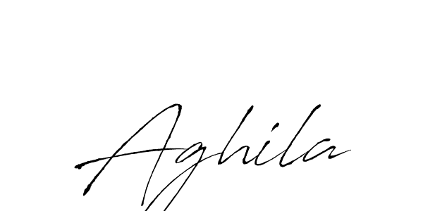 Aghila stylish signature style. Best Handwritten Sign (Antro_Vectra) for my name. Handwritten Signature Collection Ideas for my name Aghila. Aghila signature style 6 images and pictures png