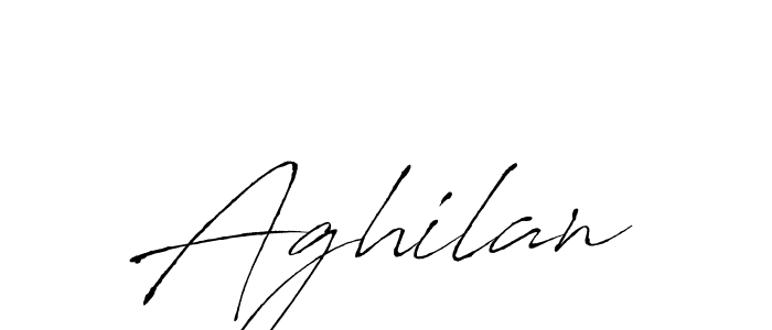 How to make Aghilan name signature. Use Antro_Vectra style for creating short signs online. This is the latest handwritten sign. Aghilan signature style 6 images and pictures png