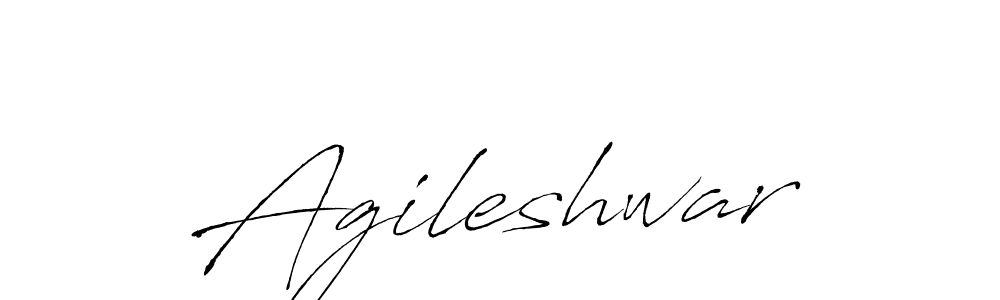 How to make Agileshwar name signature. Use Antro_Vectra style for creating short signs online. This is the latest handwritten sign. Agileshwar signature style 6 images and pictures png