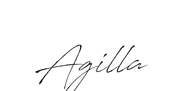 How to Draw Agilla signature style? Antro_Vectra is a latest design signature styles for name Agilla. Agilla signature style 6 images and pictures png