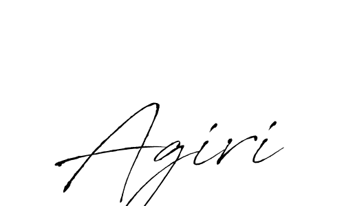 How to make Agiri name signature. Use Antro_Vectra style for creating short signs online. This is the latest handwritten sign. Agiri signature style 6 images and pictures png