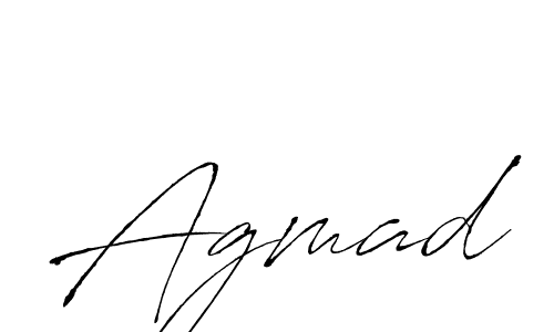 How to make Agmad signature? Antro_Vectra is a professional autograph style. Create handwritten signature for Agmad name. Agmad signature style 6 images and pictures png
