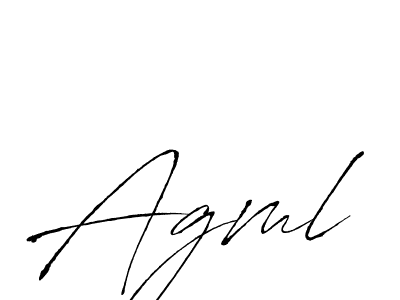 Use a signature maker to create a handwritten signature online. With this signature software, you can design (Antro_Vectra) your own signature for name Agml. Agml signature style 6 images and pictures png