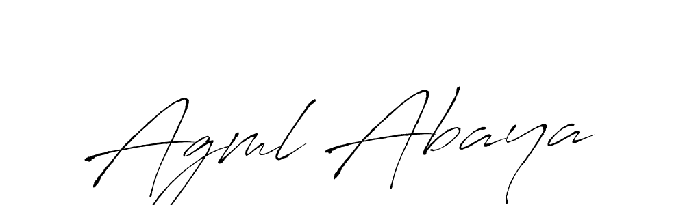 You should practise on your own different ways (Antro_Vectra) to write your name (Agml Abaya) in signature. don't let someone else do it for you. Agml Abaya signature style 6 images and pictures png