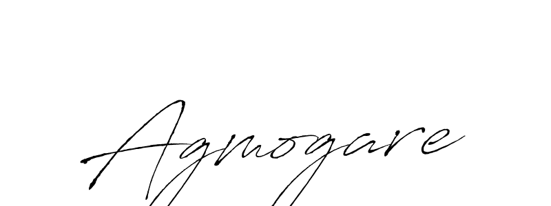 How to make Agmogare signature? Antro_Vectra is a professional autograph style. Create handwritten signature for Agmogare name. Agmogare signature style 6 images and pictures png
