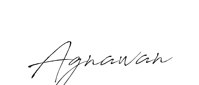 Make a beautiful signature design for name Agnawan. With this signature (Antro_Vectra) style, you can create a handwritten signature for free. Agnawan signature style 6 images and pictures png