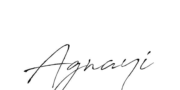 Create a beautiful signature design for name Agnayi. With this signature (Antro_Vectra) fonts, you can make a handwritten signature for free. Agnayi signature style 6 images and pictures png