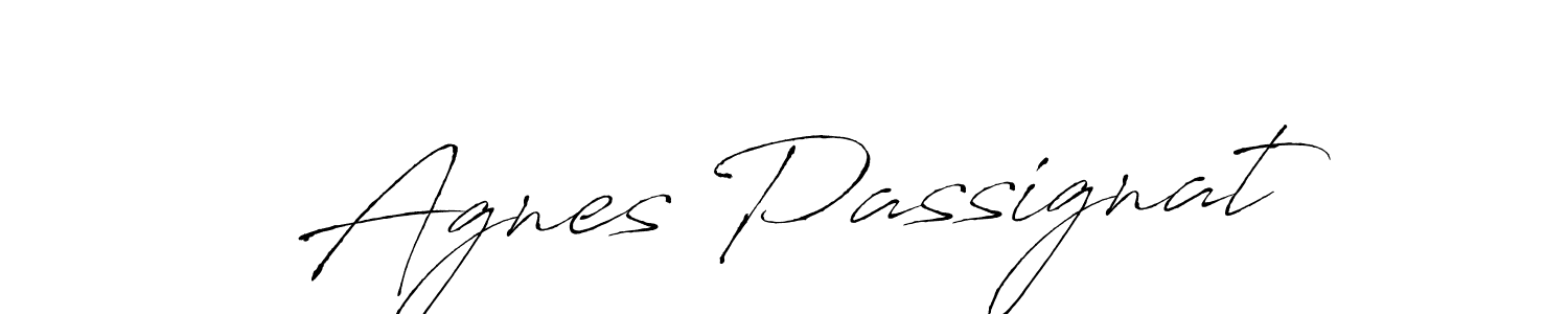 You should practise on your own different ways (Antro_Vectra) to write your name (Agnes Passignat) in signature. don't let someone else do it for you. Agnes Passignat signature style 6 images and pictures png