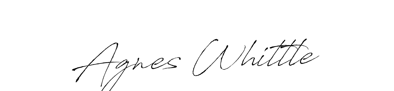 The best way (Antro_Vectra) to make a short signature is to pick only two or three words in your name. The name Agnes Whittle include a total of six letters. For converting this name. Agnes Whittle signature style 6 images and pictures png