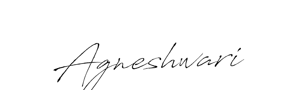 How to make Agneshwari signature? Antro_Vectra is a professional autograph style. Create handwritten signature for Agneshwari name. Agneshwari signature style 6 images and pictures png