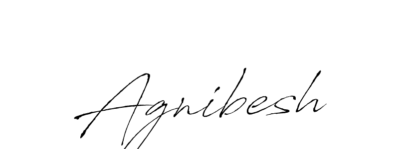 Use a signature maker to create a handwritten signature online. With this signature software, you can design (Antro_Vectra) your own signature for name Agnibesh. Agnibesh signature style 6 images and pictures png