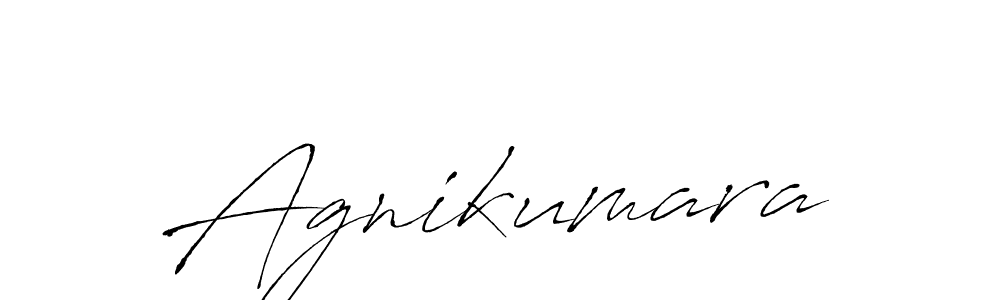 How to make Agnikumara signature? Antro_Vectra is a professional autograph style. Create handwritten signature for Agnikumara name. Agnikumara signature style 6 images and pictures png