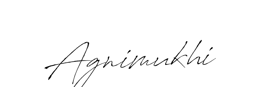Create a beautiful signature design for name Agnimukhi. With this signature (Antro_Vectra) fonts, you can make a handwritten signature for free. Agnimukhi signature style 6 images and pictures png