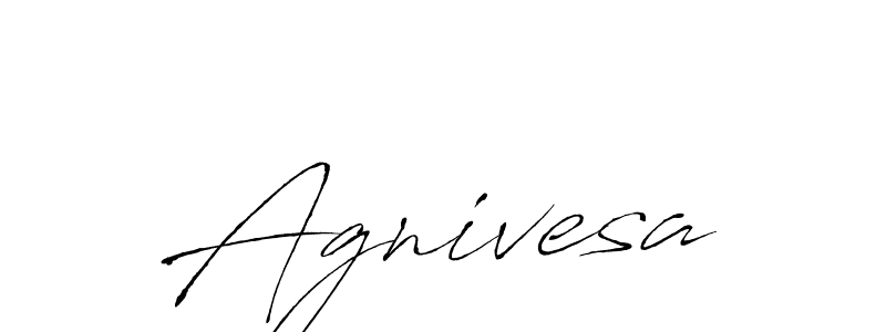 Agnivesa stylish signature style. Best Handwritten Sign (Antro_Vectra) for my name. Handwritten Signature Collection Ideas for my name Agnivesa. Agnivesa signature style 6 images and pictures png