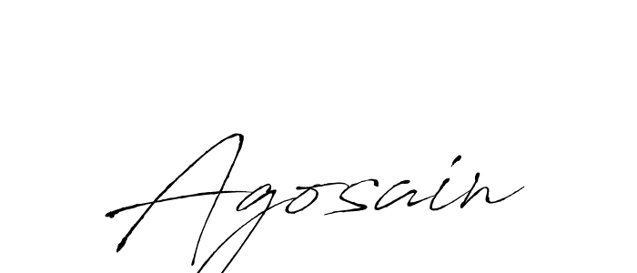 Also You can easily find your signature by using the search form. We will create Agosain name handwritten signature images for you free of cost using Antro_Vectra sign style. Agosain signature style 6 images and pictures png