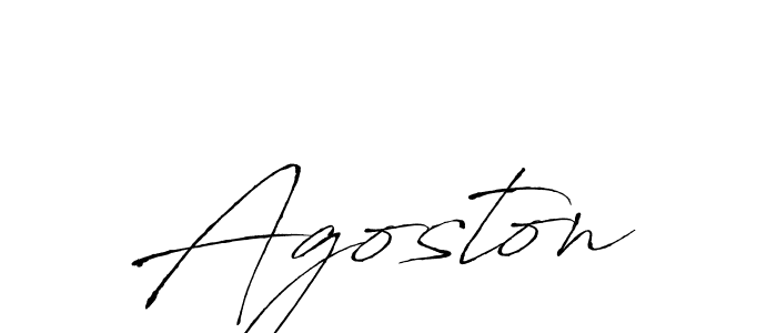 How to Draw Agoston signature style? Antro_Vectra is a latest design signature styles for name Agoston. Agoston signature style 6 images and pictures png