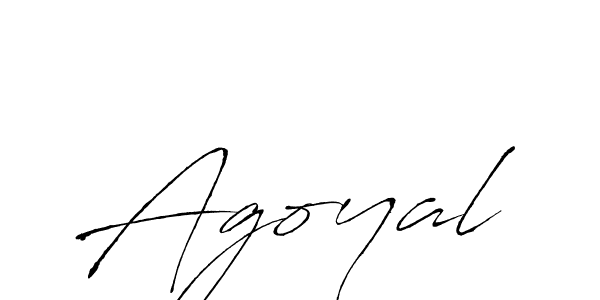 Agoyal stylish signature style. Best Handwritten Sign (Antro_Vectra) for my name. Handwritten Signature Collection Ideas for my name Agoyal. Agoyal signature style 6 images and pictures png