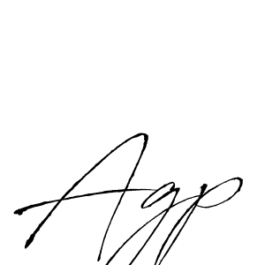 Agp stylish signature style. Best Handwritten Sign (Antro_Vectra) for my name. Handwritten Signature Collection Ideas for my name Agp. Agp signature style 6 images and pictures png