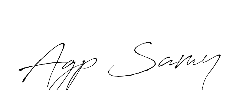 How to make Agp Samy name signature. Use Antro_Vectra style for creating short signs online. This is the latest handwritten sign. Agp Samy signature style 6 images and pictures png