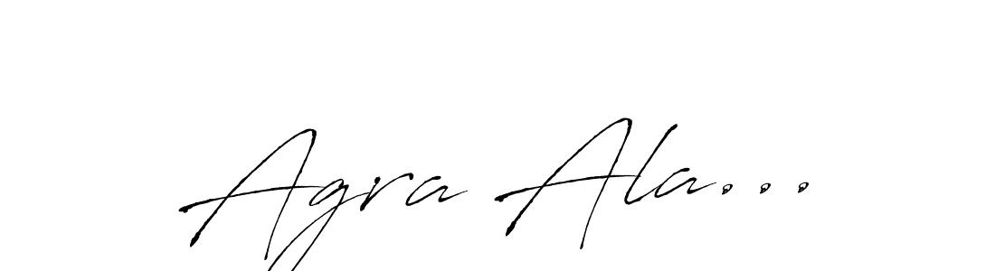 Make a beautiful signature design for name Agra Ala.... Use this online signature maker to create a handwritten signature for free. Agra Ala... signature style 6 images and pictures png