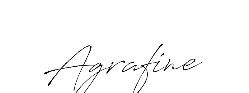 Once you've used our free online signature maker to create your best signature Antro_Vectra style, it's time to enjoy all of the benefits that Agrafine name signing documents. Agrafine signature style 6 images and pictures png