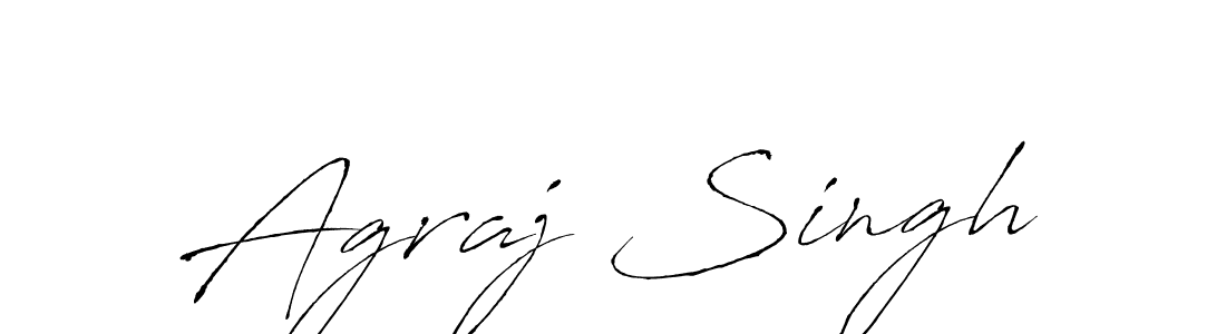 How to make Agraj Singh signature? Antro_Vectra is a professional autograph style. Create handwritten signature for Agraj Singh name. Agraj Singh signature style 6 images and pictures png